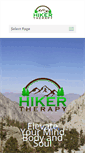 Mobile Screenshot of hikertherapy.com